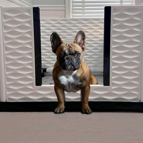Image of EZwhelp EZclassic Dog Whelping Box with Rails, Padded, Small 28 inch x 28 inch