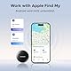 UGREEN FineTrack Mini kompatibel mit Apple Find My (nur iOS), 18 Monate Auswechselbare Batterie, Smarttag mit 80dB Piepton, Bluetooth Tracker für Rucksack, Schlüssel, Koffer, Reisepässe (2 Pack)