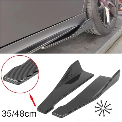 Faldones laterales tuning y divisor de parachoques de coche 3