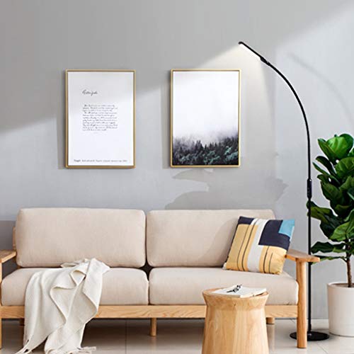 Led canapé salon ambiance douce avec lampe verticale blanche - 4