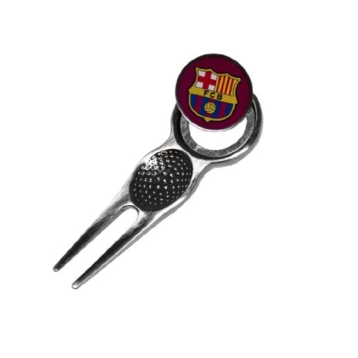 Barcelona F.C. Golf Divot Tool, Red/Blue