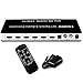 HDMI Switch 5x1 Audio Extractor 4K x 2K@30hz 5 Port hdmi switcher Supports Ultra HD 4K Full HD 1080P 3D ARC with IR Remote Control