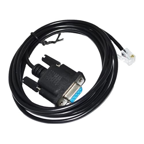 GKJHTED DB9 RS232 to RJ9 RJ11 4P4C EQUATORIAL Mount UPGRADE CONTROL CABLE for TELESCOPE CONSOLE KABLE IEQ30 PRO IEQ45 PRO ZEQ25(1.8M)