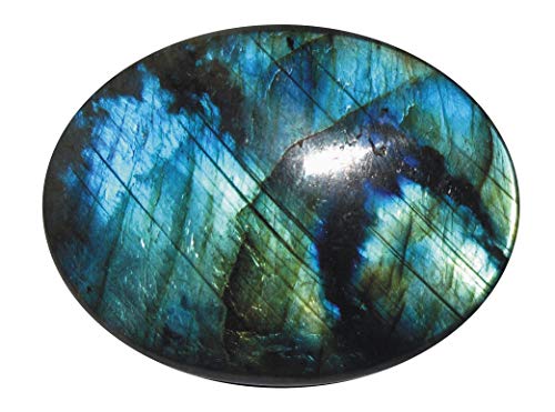 Piedra labradorita azul de 6,25 ct, el regalo natural perfecto