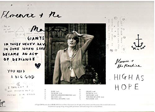 High As Hope [LP] by EMI - Used condition - Image 2