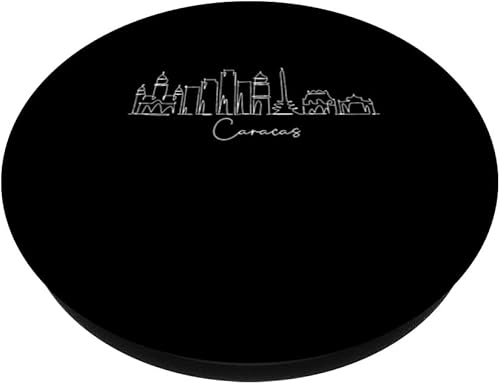 Miniatura 2 de Home town Venezuela Caracas City Skyline PopSockets Swappable PopGrip