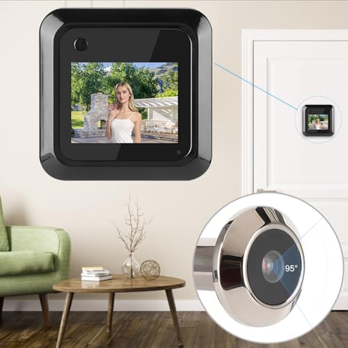 Visor digital para puerta con pantalla LCD 2.4in miniatura 2