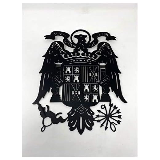 Silueta Aguila de San Juan de forja.