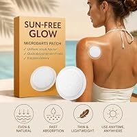 2 Packs Sun-Free Glow Patch,Round Micro-Tip Self Tanning Patches for Natural Bronzed Skin,Beauty Tanning Tabs for Daily Routine,Suitable for All Skin Types (Women & Men) — image 6