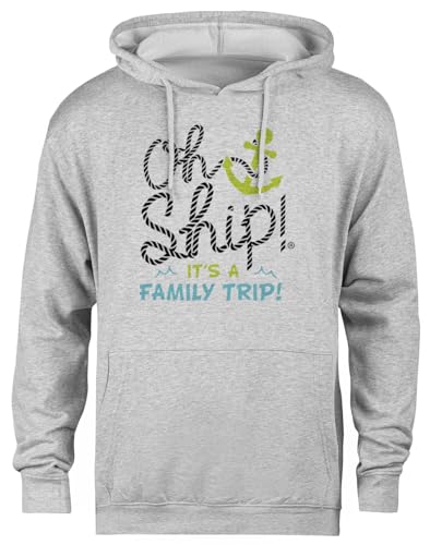 Pull à capuche gris pour voyage en famille et vacances au grand air
