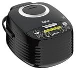 Tefal SpheriCook 16-in-1 Multicooker, Slow Cooker, Rice Cooker, Steam, Keep Warm, Browning, Dishwasher Safe Bowl, 16 programs, 5 Litres, Black, 820W, RK745840