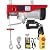 Happybuy Electric Hoist, 1320 lbs 120V, 328 ft Wireless & 14 ft Wired Remote, 40 ft Lifting Height, Single/Double Slings, for Garage Warehouse Factory
