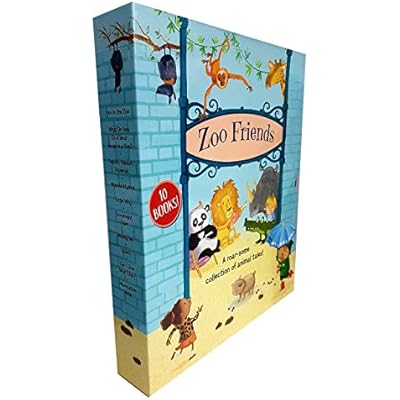 Zoo Friends Fun Adventure Animals Tales 10 Books Collection Box Set