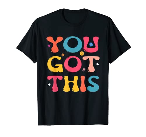 Groovy You Got This Testing Day Camisa para profesor de examen Camiseta