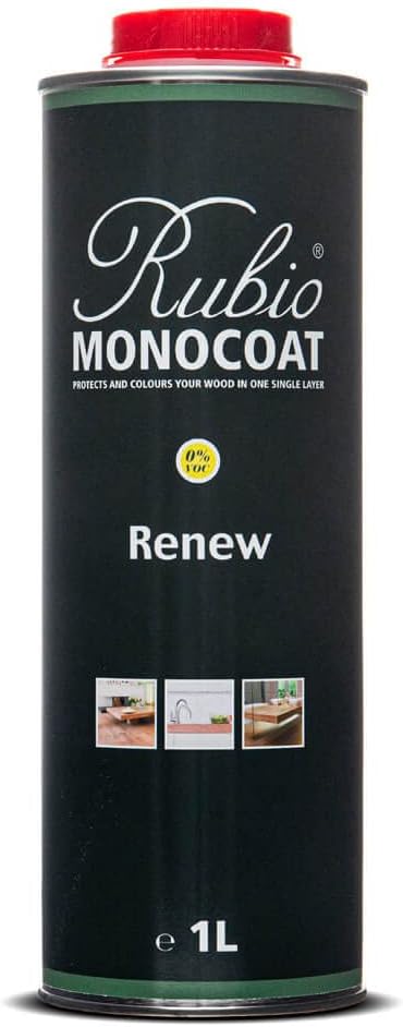 Rubio Monocoat Renew, 500 ft² | Clear Wood Maintenance Treatment for Indoor Use | Protection for Wooden Floors & Surfaces Treated with Oil Plus 2C | 0.5 Liter