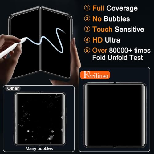 Image of Ferilinso 2 Pack Inside Screen Protector for Google Pixel 11 Pro Fold