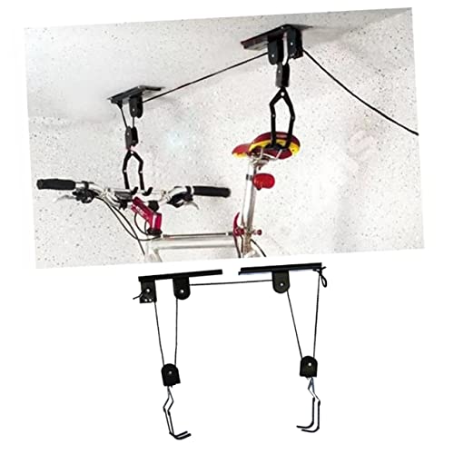 KOMBIUDA 50kg自転車壁掛けフック 収納ラック スタンド マウント 高強スチール製 耐荷重 屋内ガレージ用 省スペース 自転車収納 壁付け