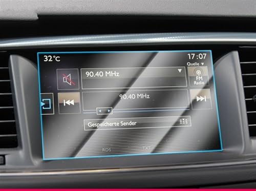 Film protection écran Peugeot 508 évite rayures verre trempé GPS navigation 7 pouces 2011-2023
