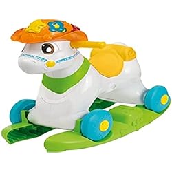 Chicco Baby Rodeo - Juego de Montar para niños, 3 Botones interactivos, Fabricado en Italia, de plástico Reciclado, Paquete de plástico Reciclado, Juguetes para niños de 1 a 3 años