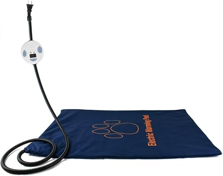 Pet Heating Pad, Dog Bed Mats Dog Electric Warmer Heated Pad Warming Mat for Small Medium Dogs Cats