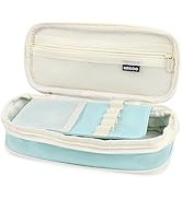 Lishang Federmäppchen mit Großem Fassungsvermögen Federtasche Mäppchen Große Kapazität Schlampper...