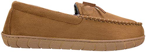 Dockers Men’s Moccasin Heritage Slipper, Dark Tan, Md Men's Size 7 To 8 #TOP1