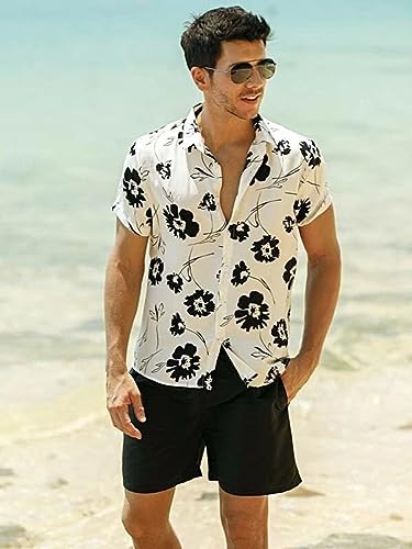 Image of J B Fashion Casual Shirt for Men|| Shirt for Men|| Men Stylish Shirt || Men Printed Shirt(Floral-BSY)