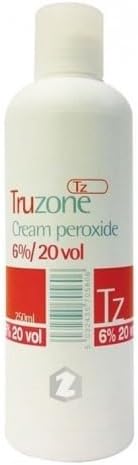 Truzone Cream Peroxide 6% 20 Volume 250ml*Formulated To Improve Mixability*, 250 ml (Pack of 1)