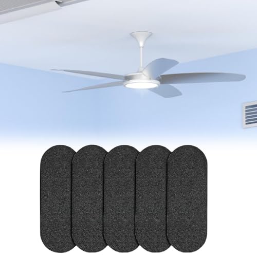 Image of 5X Air Filter Air Purifiers Living Room Indoor Ceiling Fan Filter for Blades 25x9x0.3cm