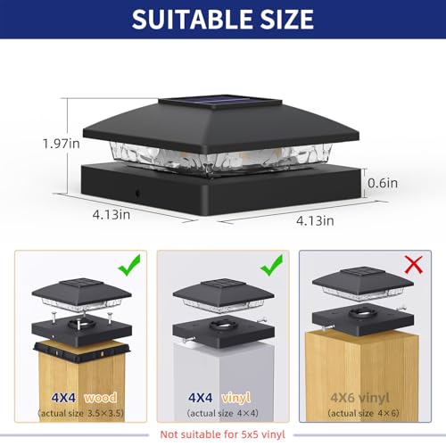 Lámparas solares de poste exteriores para iluminación de caminos y jardín de césped 2