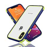 [Tecnología Exclusiva] - MobNano investiga y desarrolla exclusivamente la tecnología de doble absorción de choque para iPhone, el diseño compuesto del marco de silicona suave en combinación con el forro de TPU reforzado, más las cuatro esquinas exteriores pueden absorber diversas vibraciones e impactos, resistiendo a la caída desde 360 grados para ofrecer protección perfecta para iPhone X / iPhone XS.