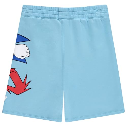 Image of Sonic the Hedgehog Boys Hoodie or Crewneck Sweatshirt & Shorts Set, Little & Big Boys Sizes 4-20