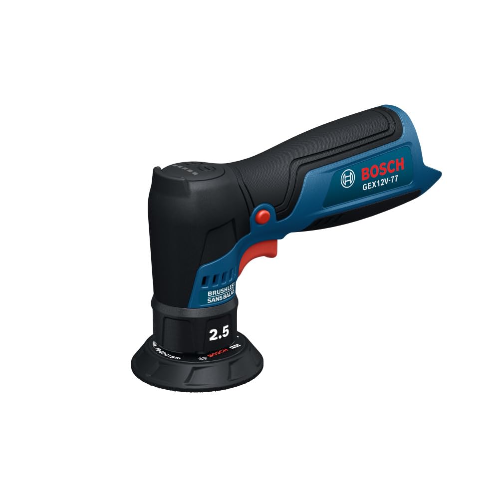Bosch Levigatrice orbitale casuale GEX12V-77N 12V 3 pollici