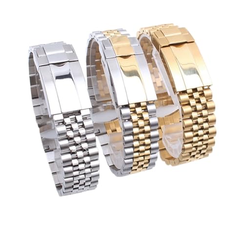 Sangle acier 20mm bracelet montre bicolore compatible Daytona - 2