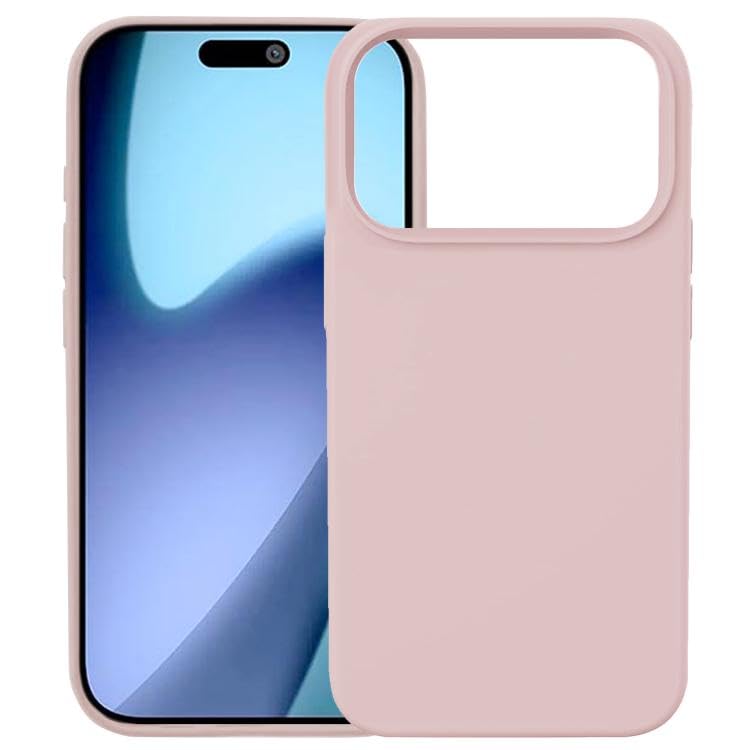 URBBKING Liquid Silicone Case Protector Compatible with iPhone 17 Pro Pink
