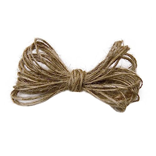 Homoyoyo Spago Di Iuta Naturale Di Lunghezza 30 M 1 Mm Spago Multiuso Per