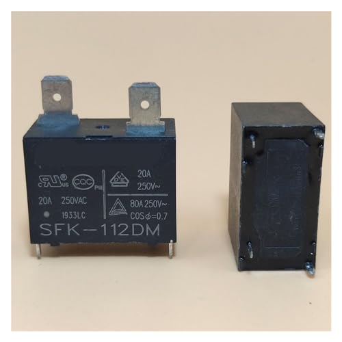 Relé SFK-112DM-E 12VDC mantiene su calentador de agua activo
