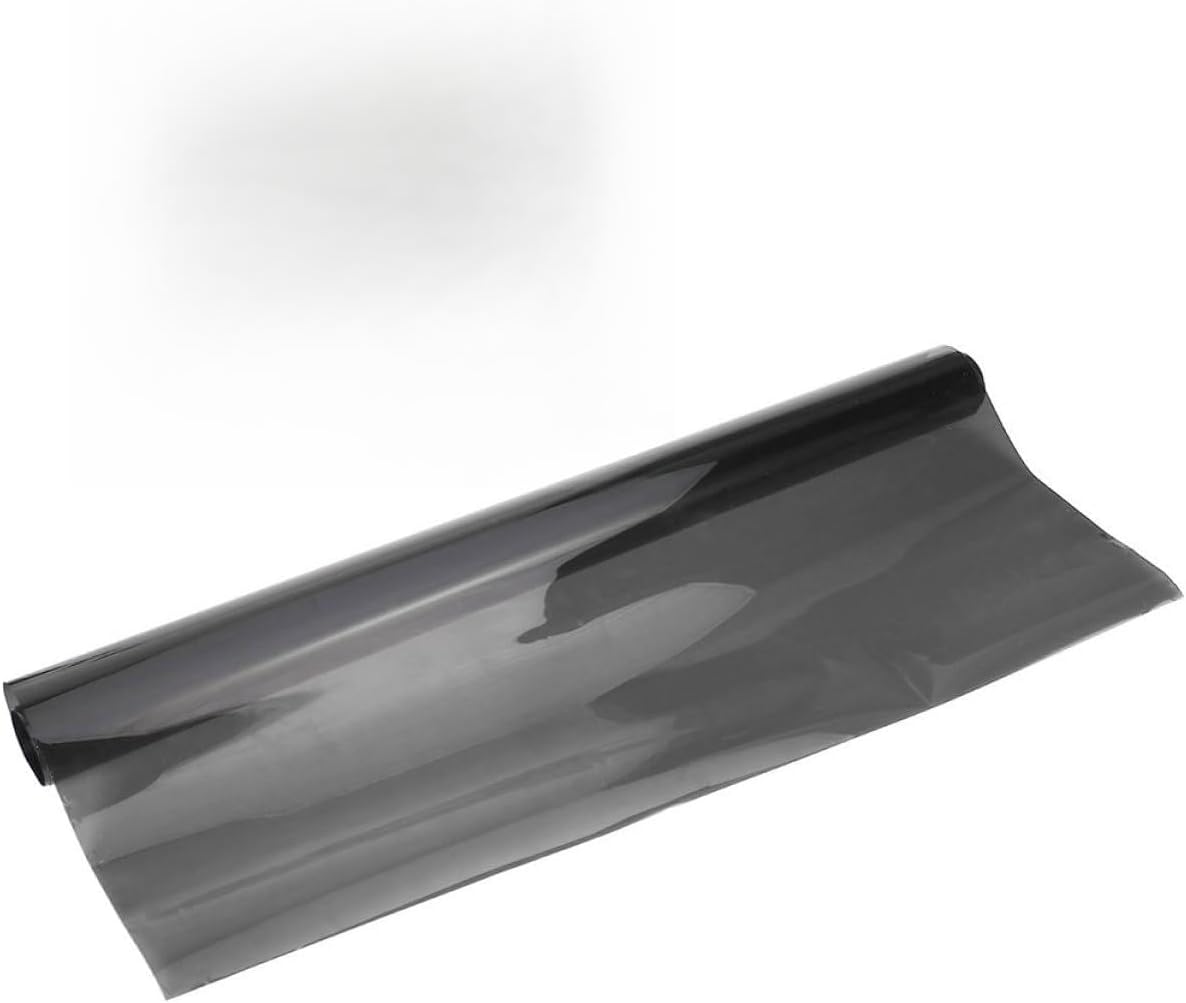 6M Car Window Tint Film Light Transmittance Heat Insulation Explosion Shading Scratch Resistant Black Glass Film for Enhanced Privacy and Driving Safety