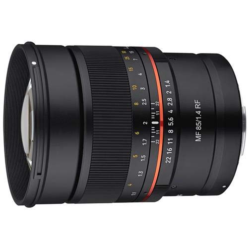 Rokinon 85Mm F1.4 Weather Sealed High Speed Telephoto Lens For Canon R Mirrorless Cameras #TOP1