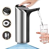 Fácil instalar: simplemente fijar la bomba botella de agua a la bottl-Eneck y pulse el botón para comenzar a bombear.