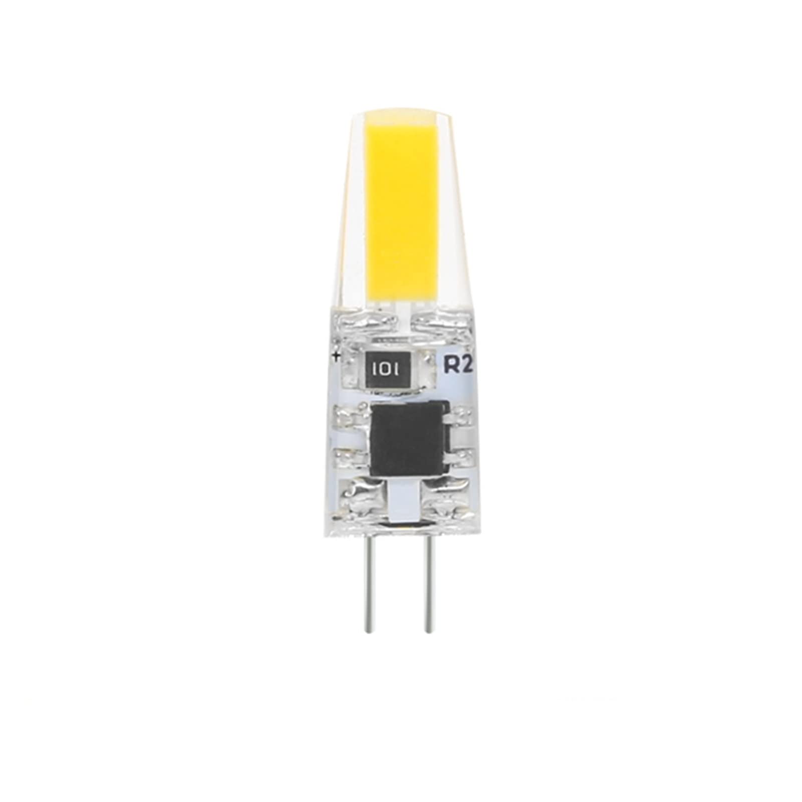 NXCVBNKZJ KJXP Lighting, Pack of 6, LED COB Lamp Bulb AC220V G4/G9 3W/6W Crystal Spotlight Chandelier Pendant Lights(Cold White,G4 220V 3W)