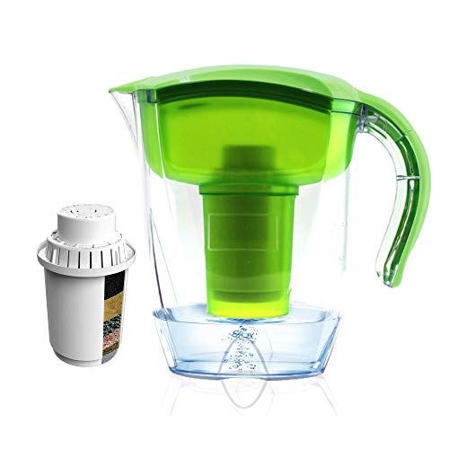 Alkaline Water Filter Pitcher, 3,5L Filter Kettle, High PH Alkaline