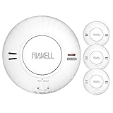 feuermelder obi Rauchmelder 10 Jahre Batterie: Fotoelektrischer Rauchmelder mit eingebauter 10-Jahres-Lithium-Batterie kann Ihnen und Ihren Familien ununterbrochenen 24/7-Schutz bieten und Ihnen den Aufwand und die Kosten für den häufigen Batteriewechsel ersparen.