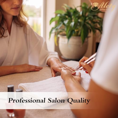 image for Alety Electric Nail Drill Kit - Portable File for Acrylic Gel Nails, P