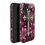 Red Leopard Print Cross Flower