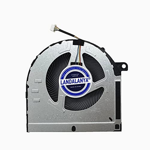 Image of Replacement New CPU+GPU Cooling Fan for Lenovo IdeaPad Gaming 3-15ACH6 82k2 5H40S20431 Series DFS5M325063B1H FNLX DFS5K12B159A1H FNLY BAPB0809R5HHY002 BAPB0809R5HY001 DC5V Fan