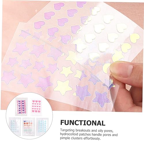 FRCOLOR 5 Lenços Removedores De Toupeira Facial Remover Remendo Marcas De Ferramenta Remover Remendo