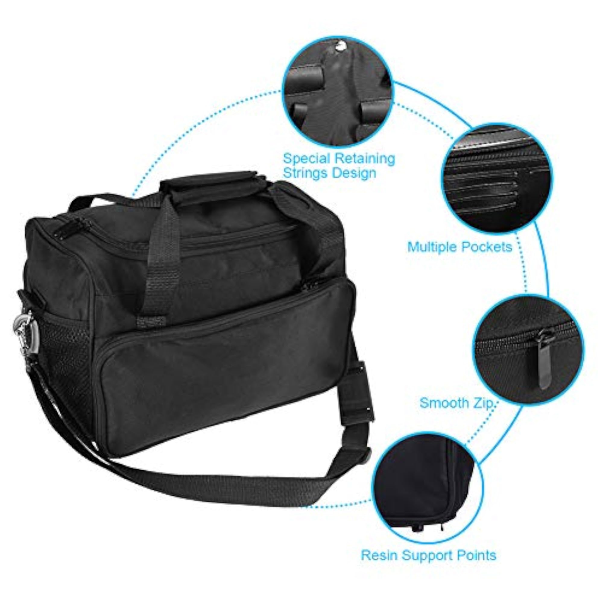 Portable Salon Hairdressing Bag for Tools & Equipment