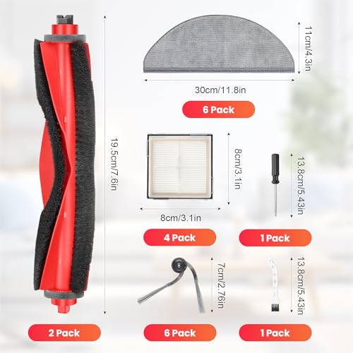 Accesorios Q10 X5 para mantener los suelos impecables y sin polvo 4
