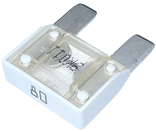 AERZETIX: Fusible Grand Maxi Blanc 80A 6V 12V 24V 32V 29mm Auto Voiture Camion Utilitaire C10061
